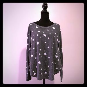 Long sleeve oversized with stars